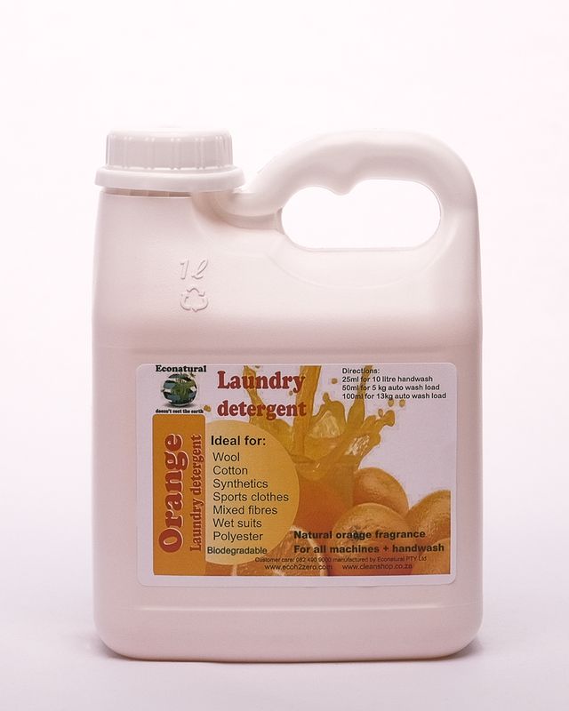 Orange Laundry Liquid 1L