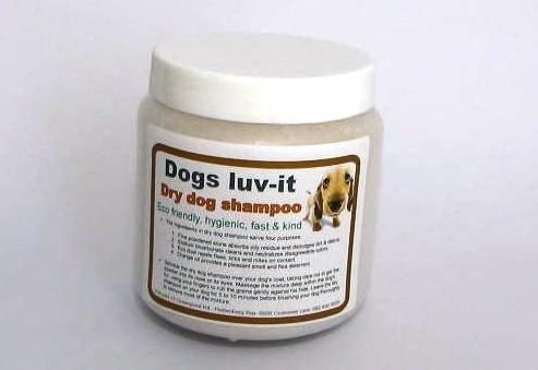 Dry Dog Shampoo - 500g Shaker