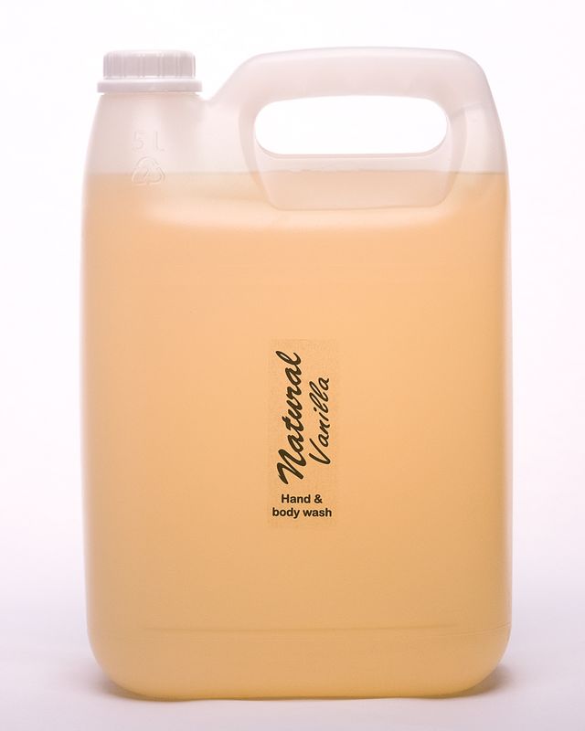 Natural Hand & Body Wash - Vanilla 5L