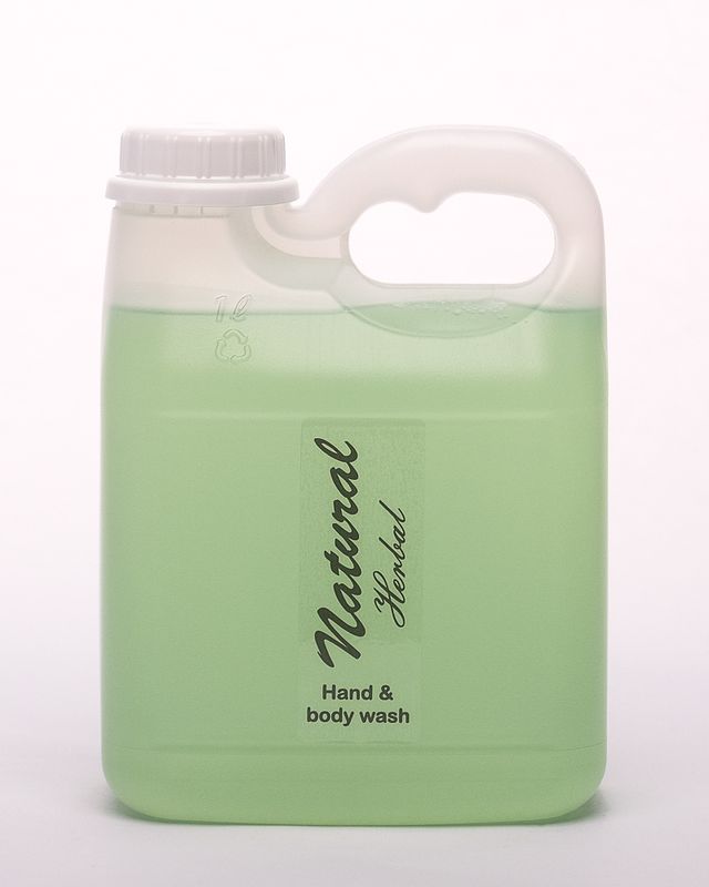 Natural Hand & Body Wash Herbal 1l