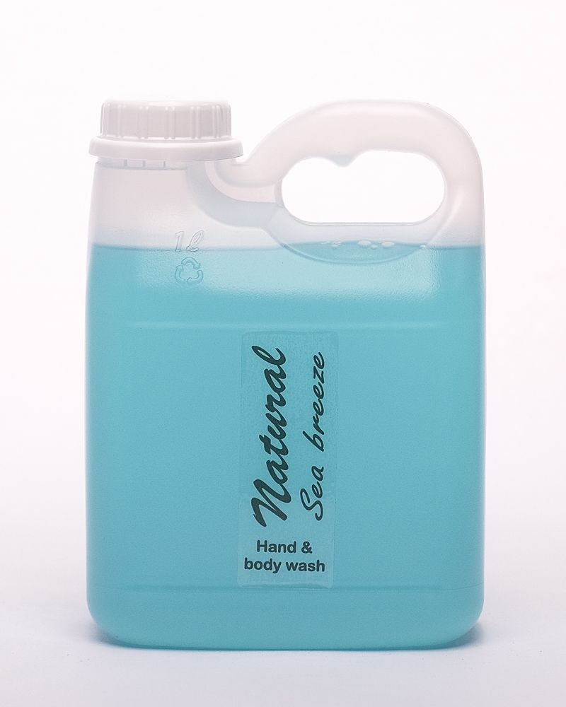 Natural Hand & Body Wash - Sea Breeze 1L
