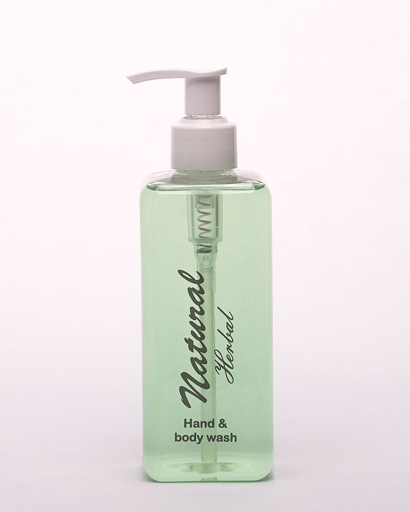 Natural Hand & Body Wash Herbal 500ml Pump