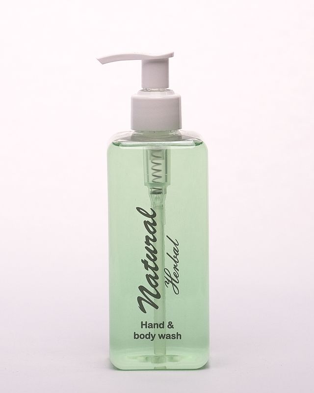 Natural Hand & Body Wash Herbal 500ml Pump