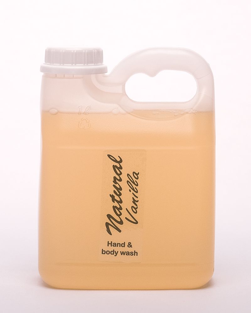 Natural Hand & Body Wash - Vanilla 1L