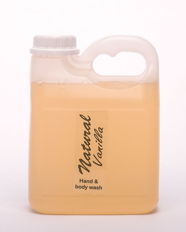 Natural Hand & Body Wash - Vanilla 1L