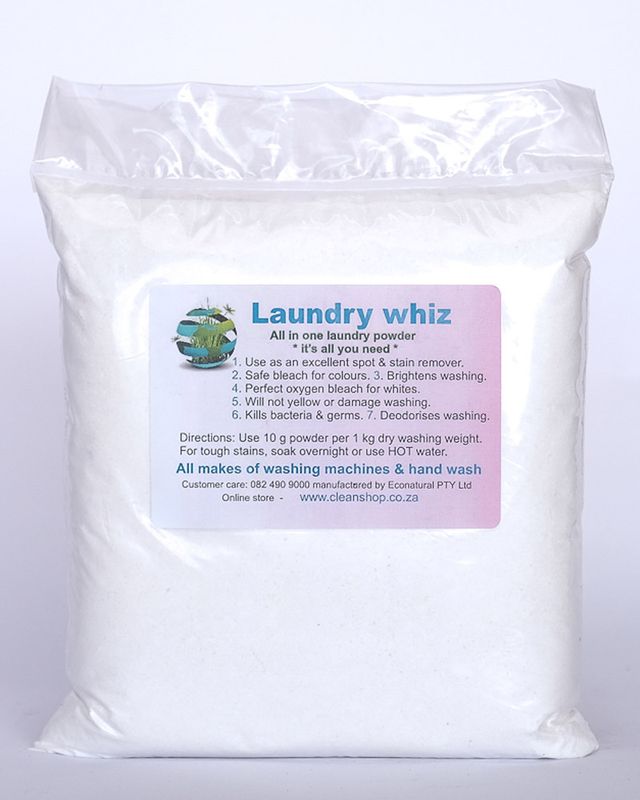 Laundry Whiz (Auto, top loader & hand wash) - 1kg