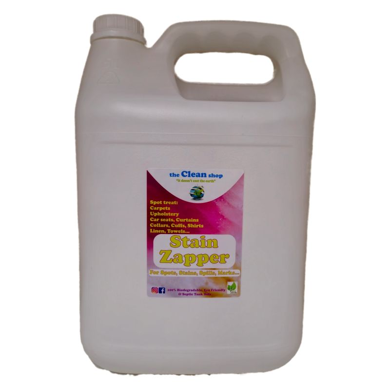 Stain Zapper and Upholstery Cleaner 5L