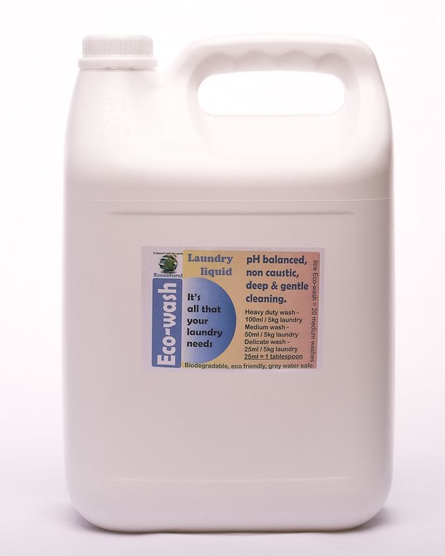Eco Wash Liquid Laundry Wash 5L