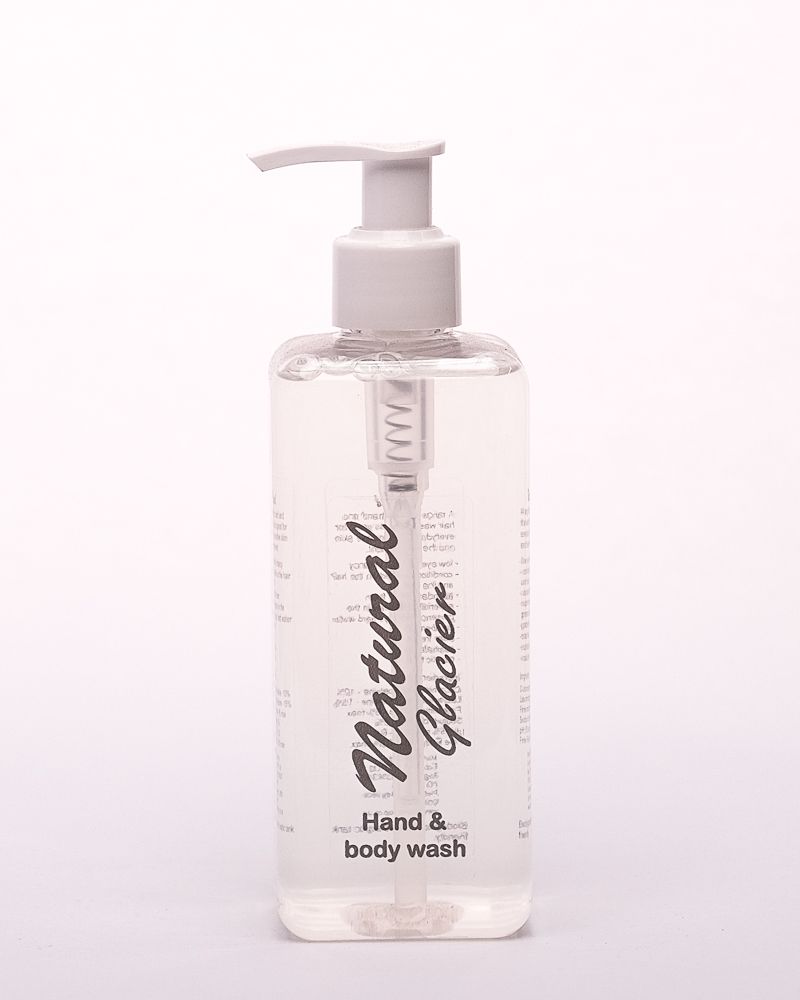 Natural Hand & Body Wash Glacier- 500ml Pump