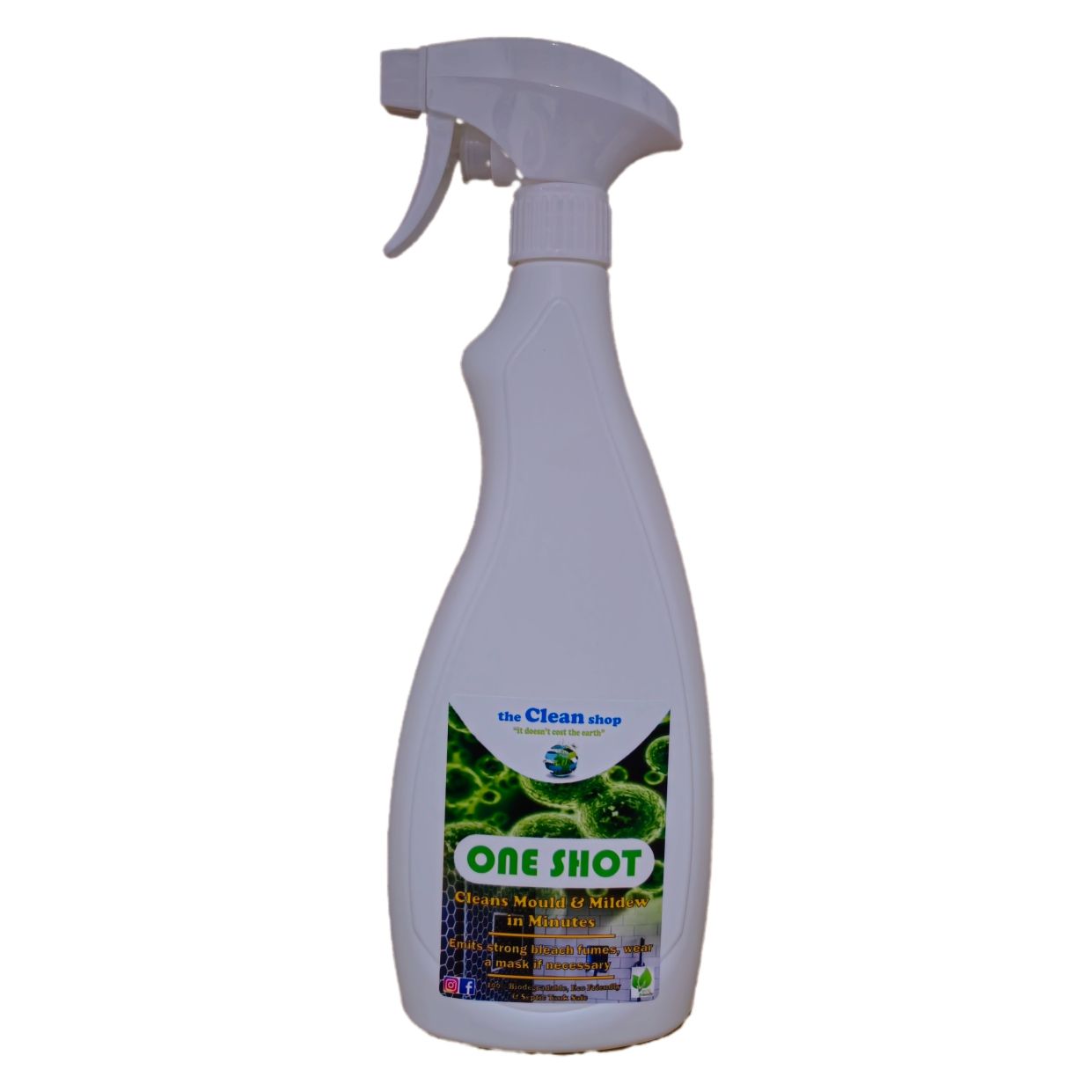 One Shot Mould & Stain Remover 750ml Spray
