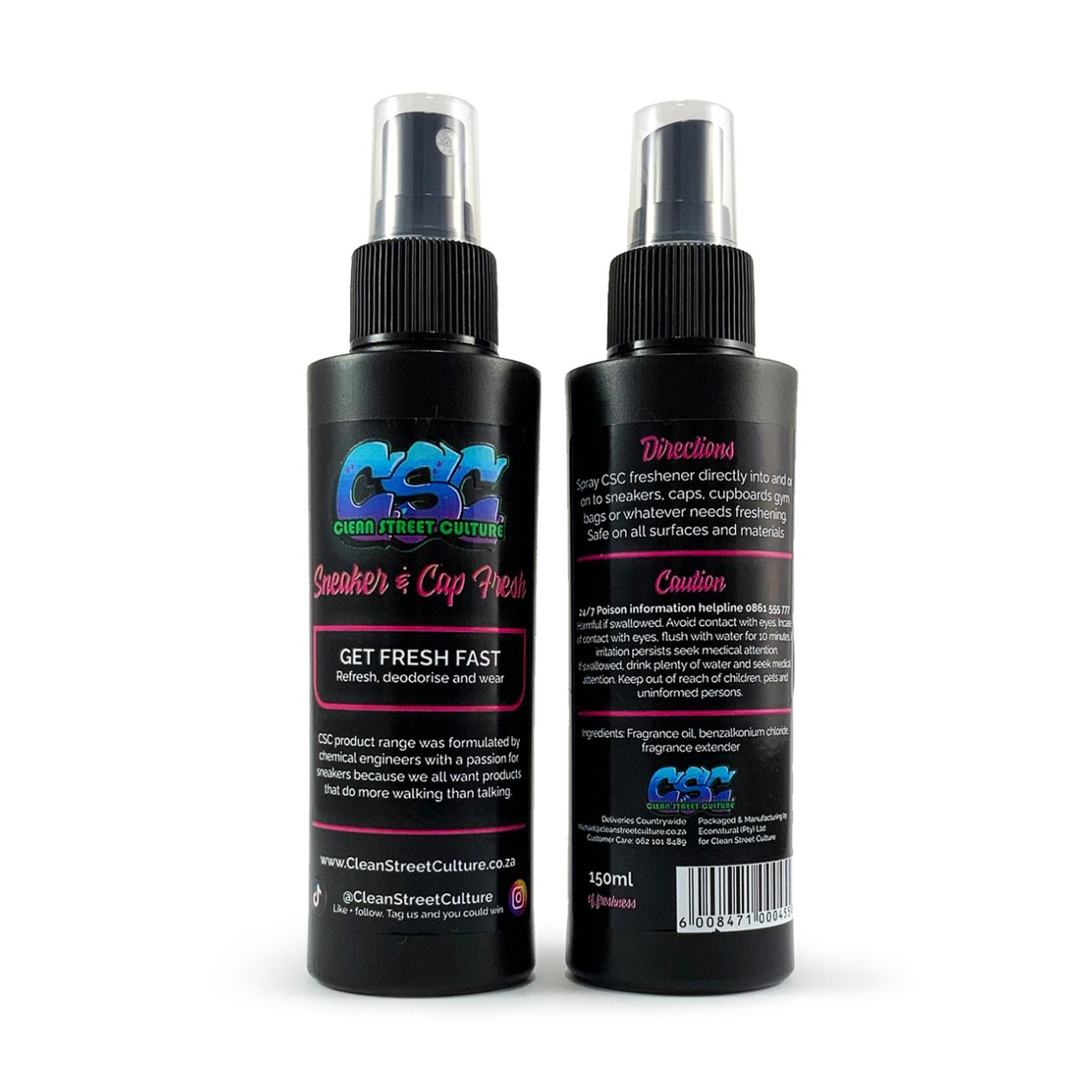 CSC Sneaker & Cap Fresh 150ml