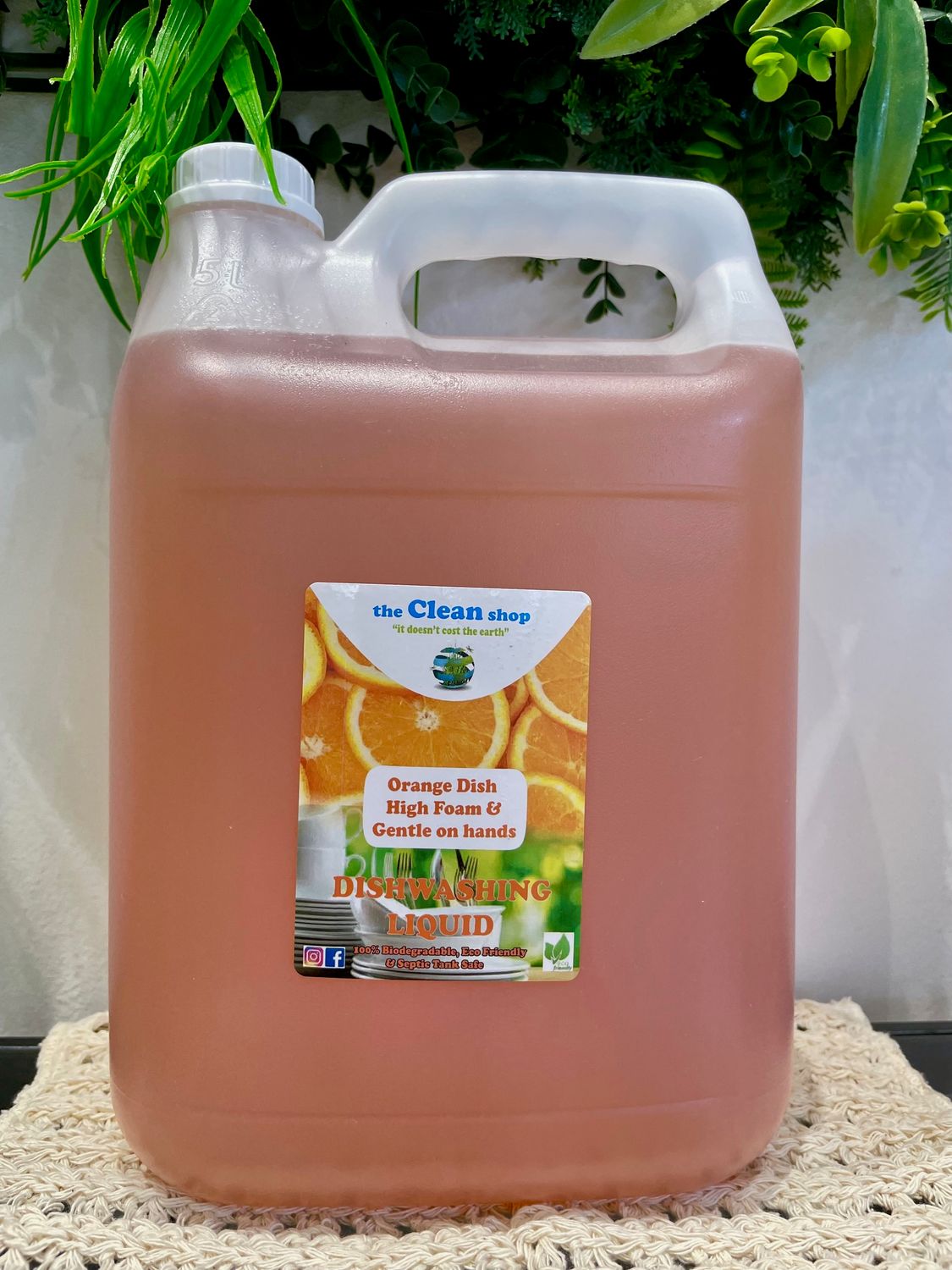 Dishwashing liquid - Orange - 5L