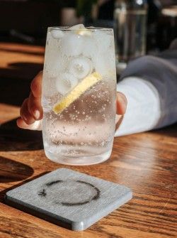 Diatomite Oragnic Wick Away Coaster  - Set of 4