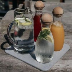 Diatomite Organic Wick Away Drinks Tray