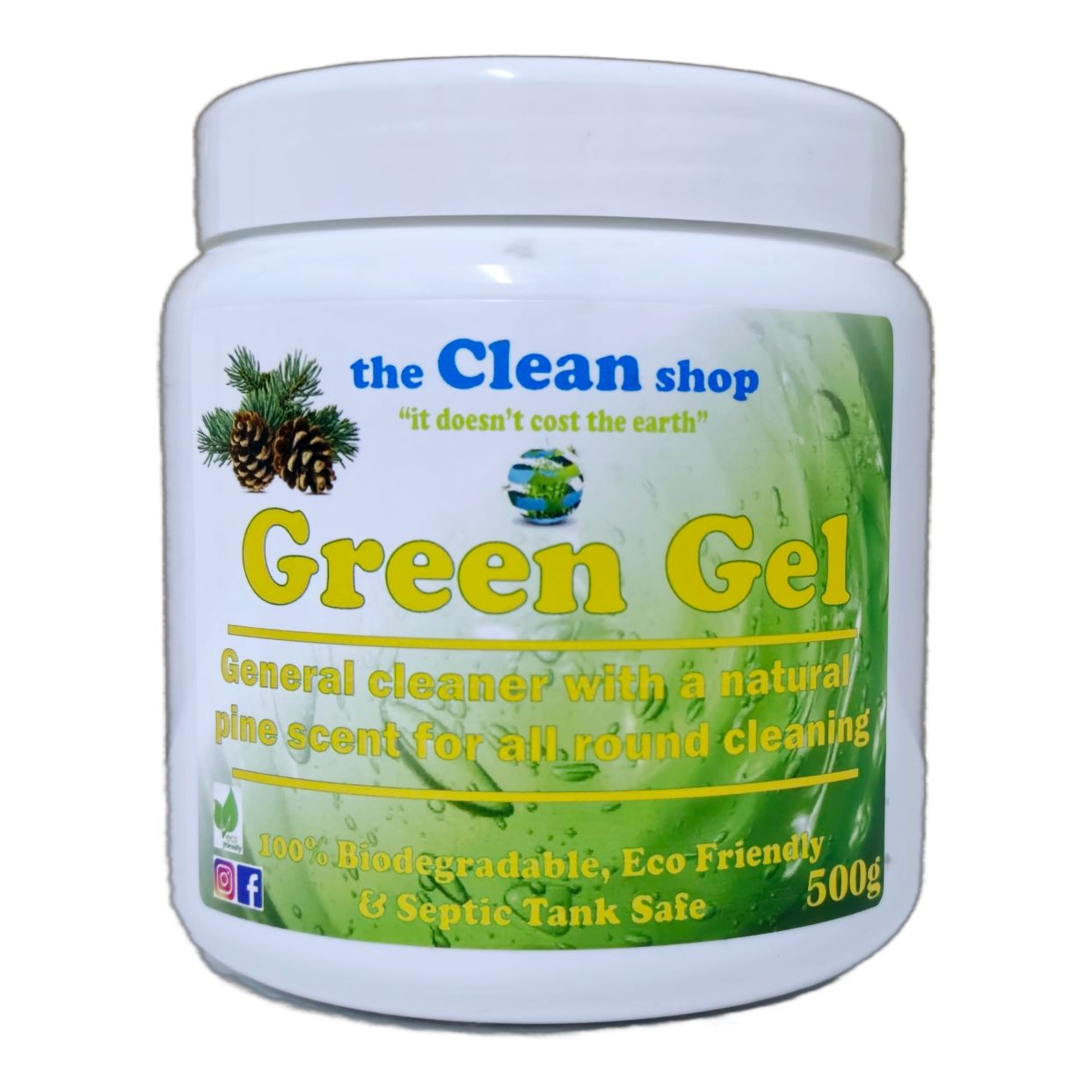 Green Gel 500g Tub
