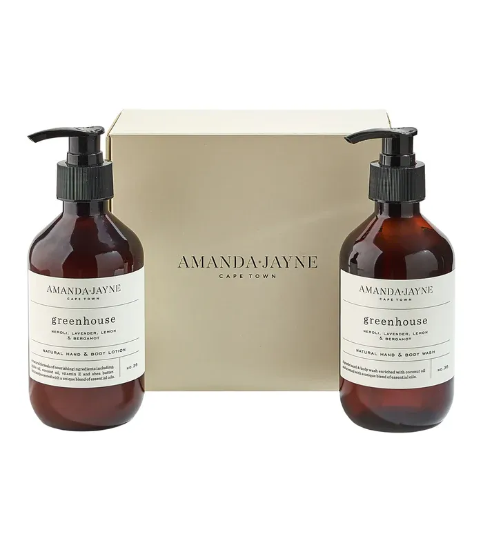 GIFT SET HAND & BODY, WASH & LOTION - AMANDA-JANE GIFT SET HAND & BODY, WASH & LOTION - AMANDA-JANE