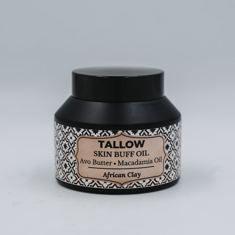 TALLOW SKIN BUFF OIL - AFRICAN CLAY