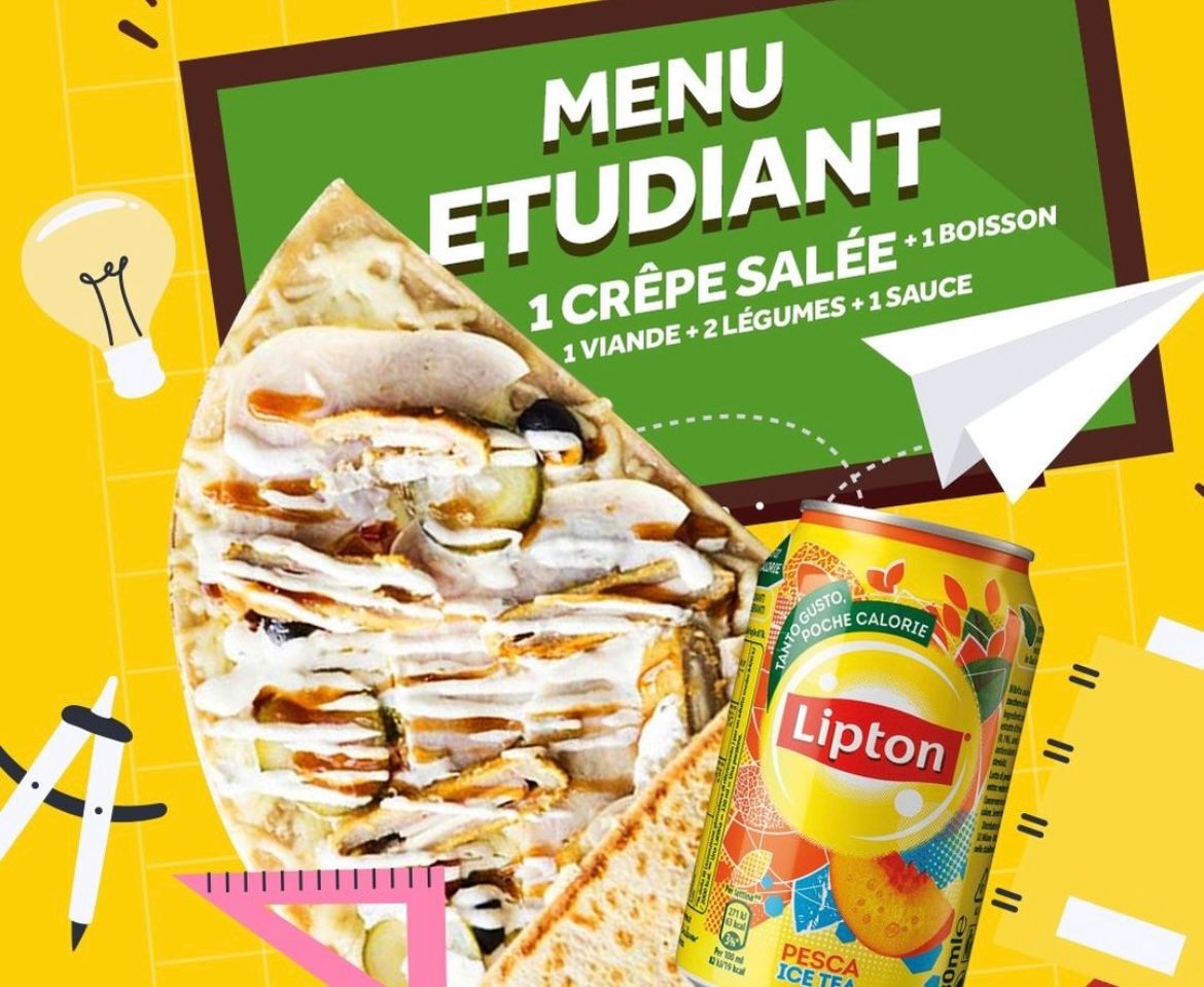 Menu étudiant