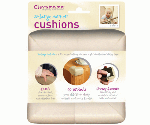 CLEVAMAMA Almofada protectora XL para cantos