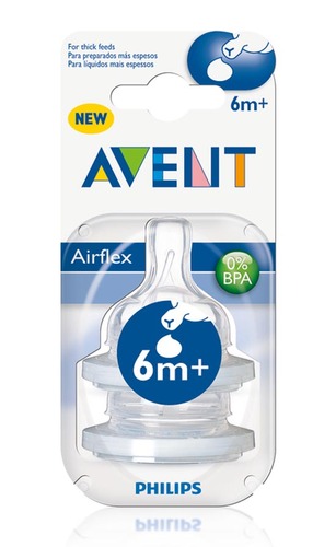 AVENT Tetina Cereais 6m+
