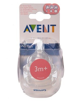 AVENT Tetina Fluxo Variável 3m+