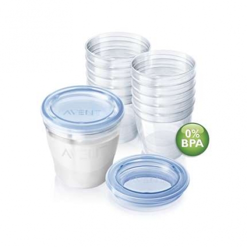 AVENT Copos de Armazenamento para Leite Materno