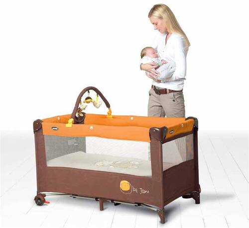 JANÉ Cama de Viagem de 2 Níveis