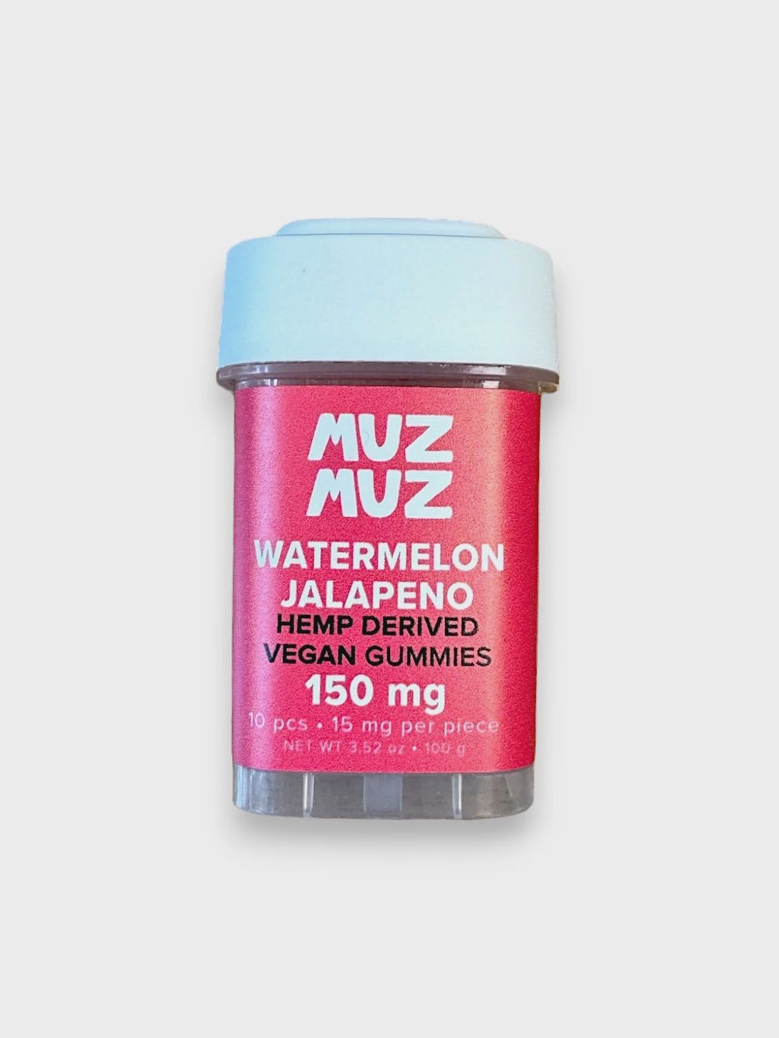 Watermelon Jalapeño Vegan THC Gummies