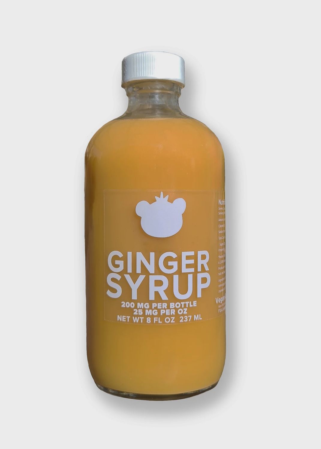 THC Ginger Syrup, Size: Bottle