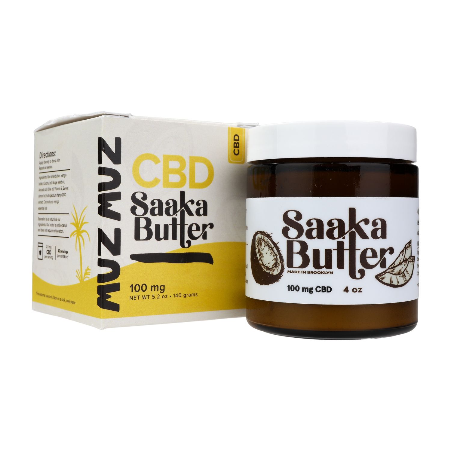 Saaka CBD Butter, Size: Saaka Butter