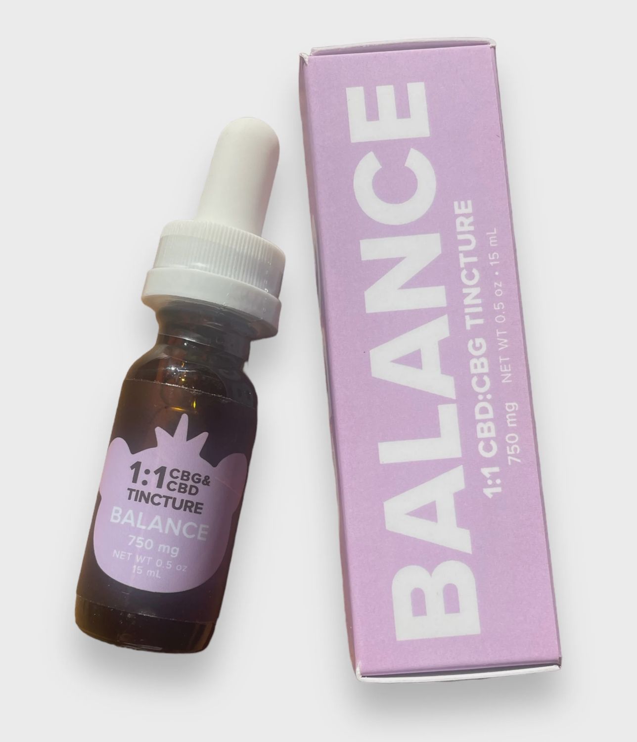 CBD:CBG Tincture, Size: CBG:CBD (15 mL)