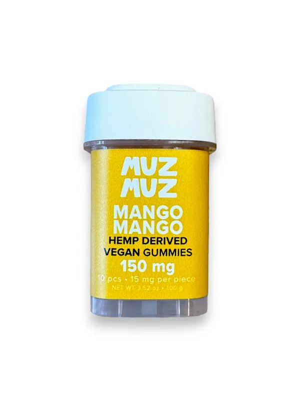 Mango Vegan THC Gummies