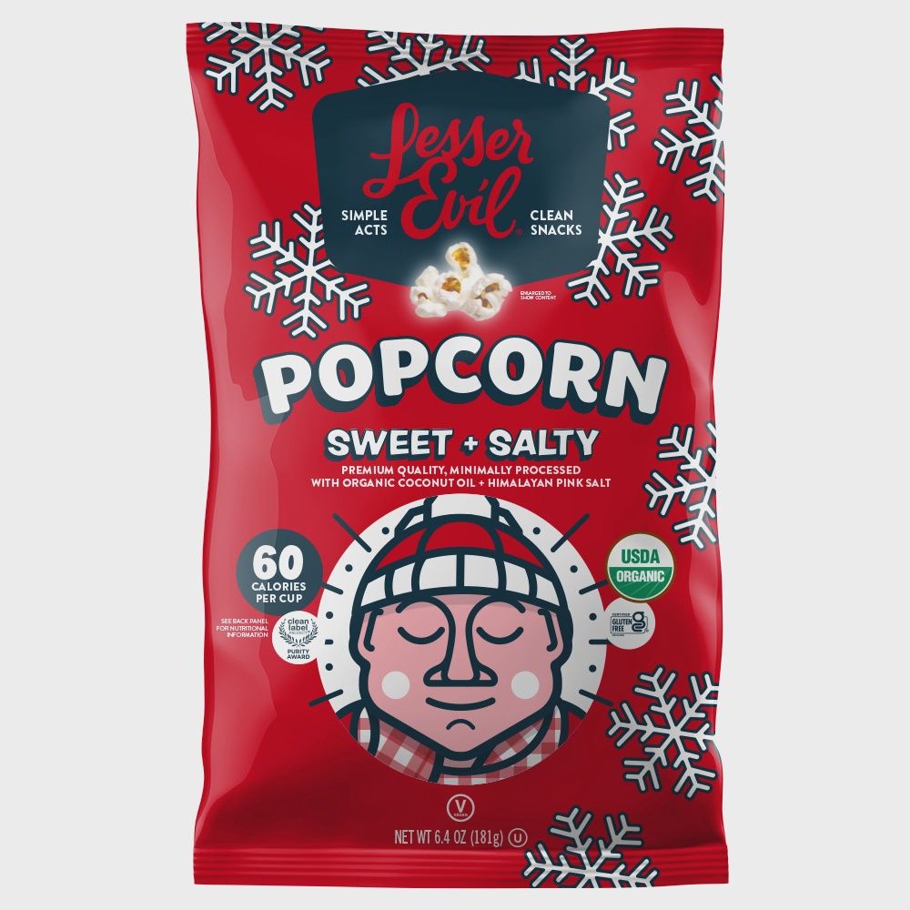 Lesser Evil Popcorn, Flavor: Sweet &amp; Salty
