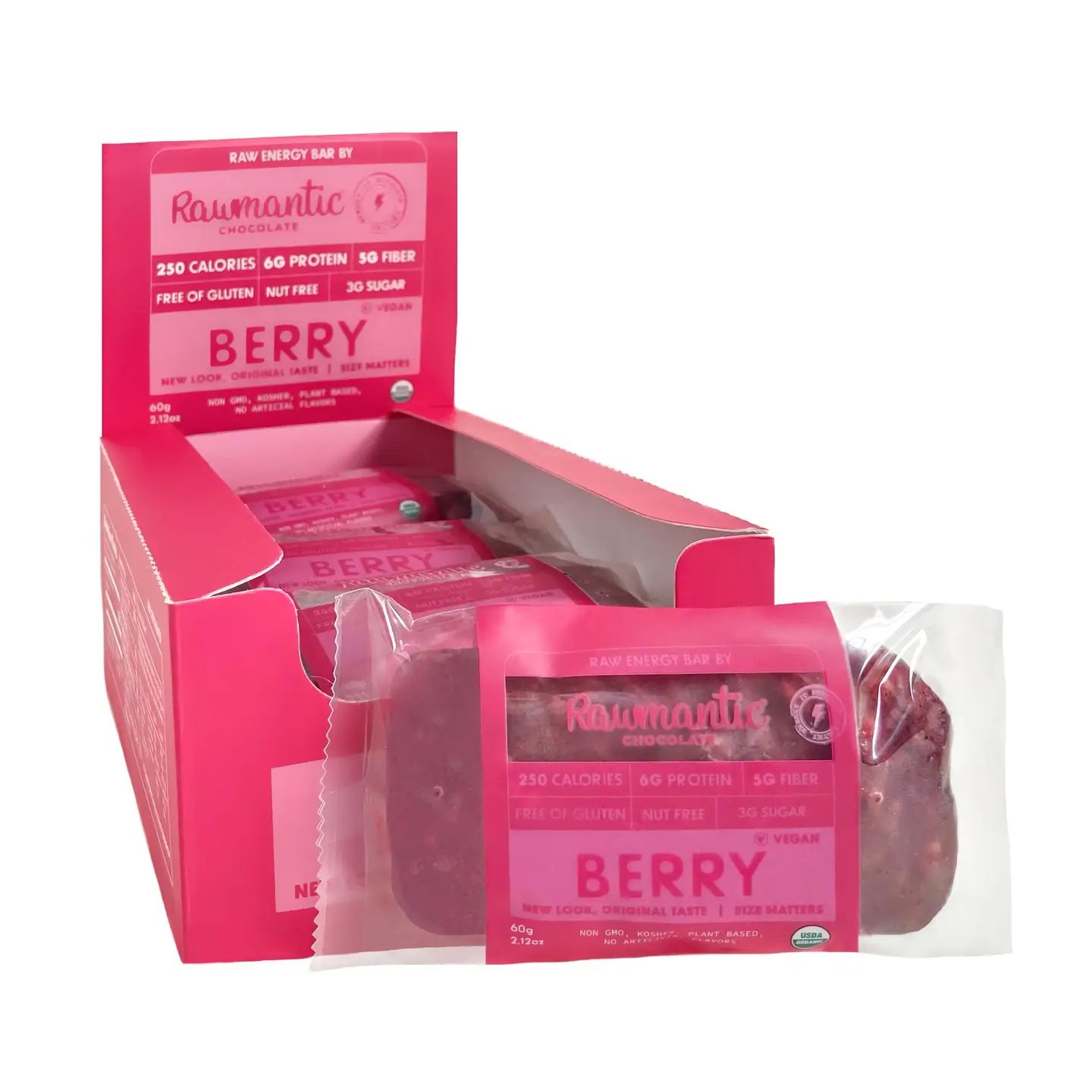 Rawmantic Chocolate, Flavor: Berry