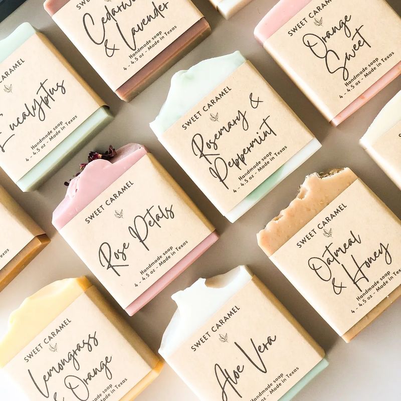 Sweet Caramel Soaps