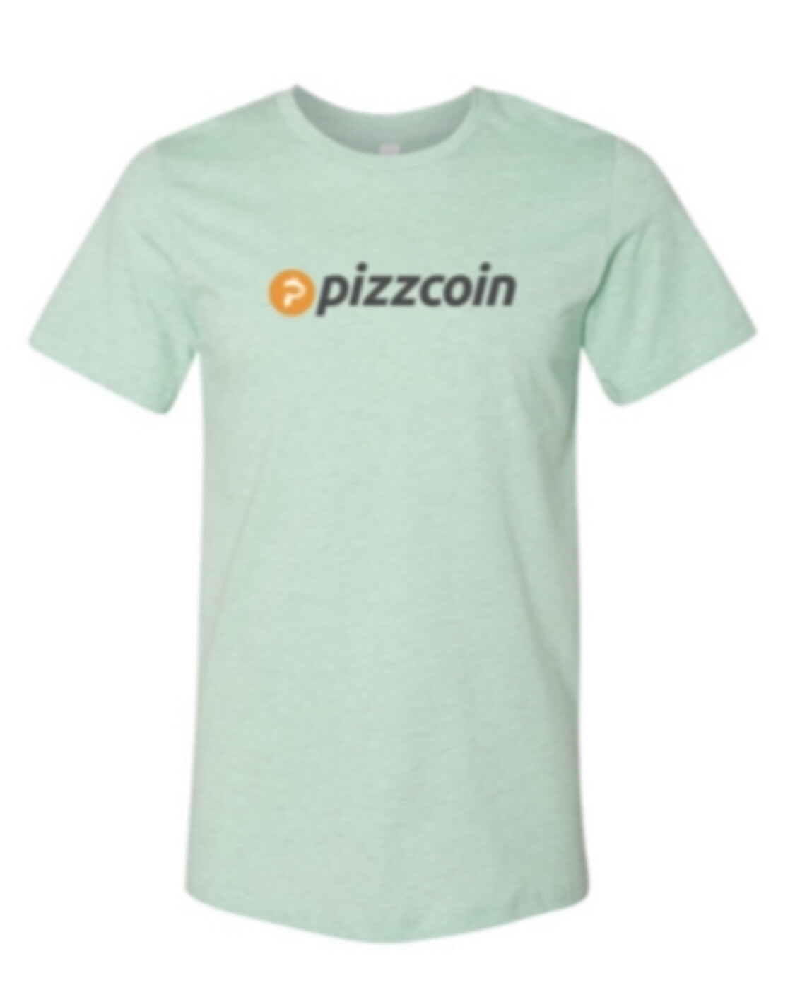 Pizzcoin - SS T Shirt - Light Mint