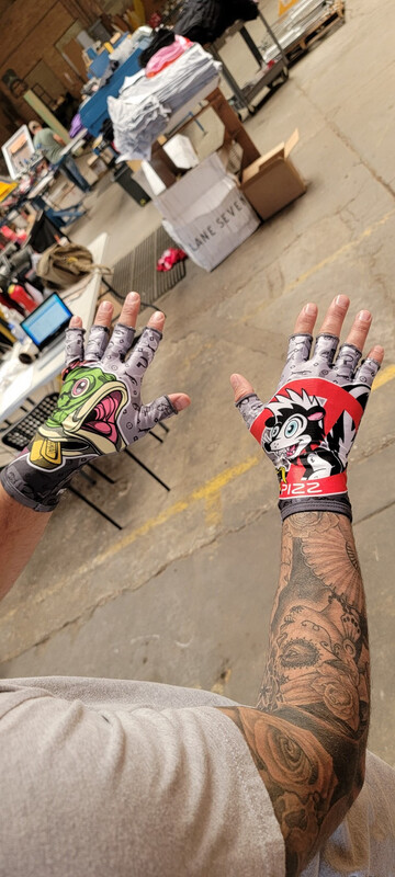 Pizz Swimbaits UPF Sun Gloves