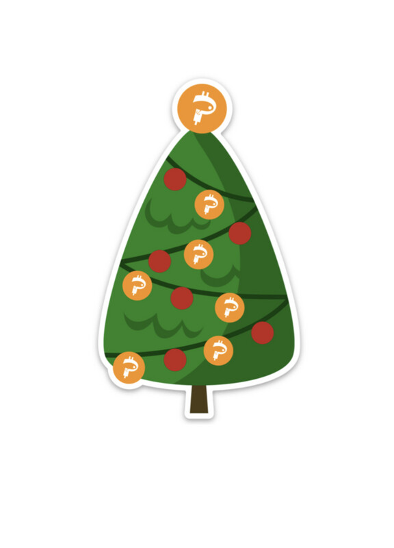 STICKER - Merry Pizzmas