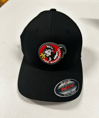 FLEXFIT - PVC No Skunks Logo on Black Hat