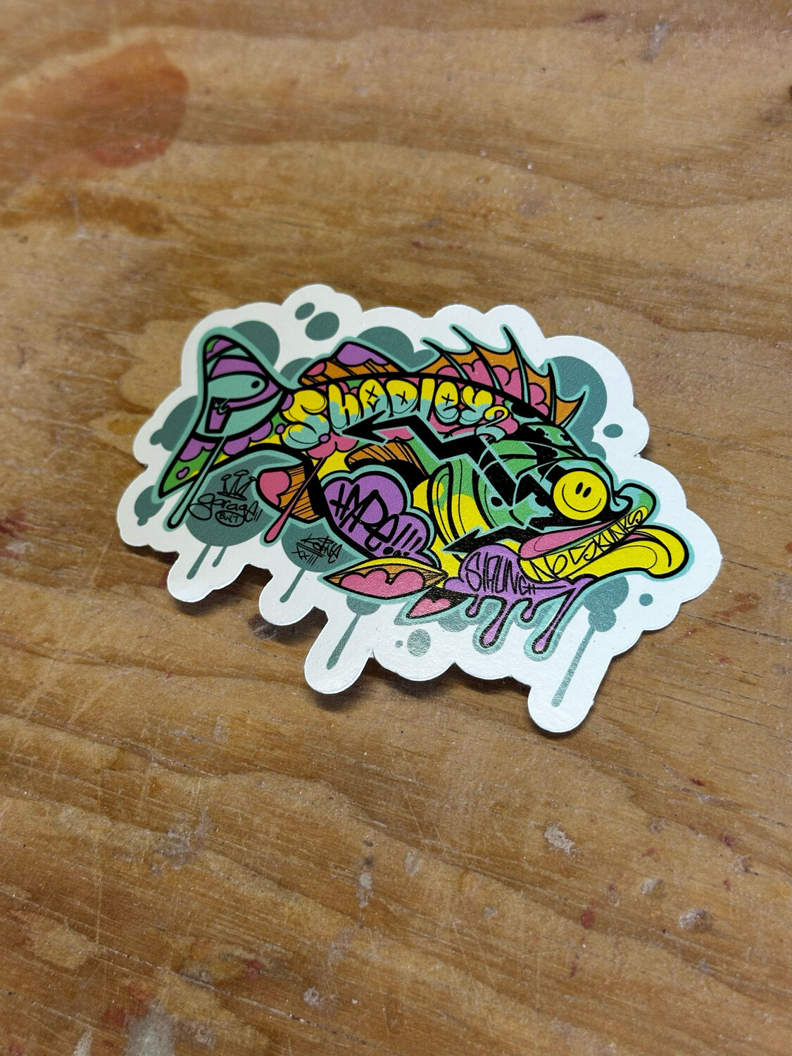 STICKER - Graff Bass