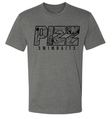 PIZZ - SS T Shirt - Dark Heather Grey