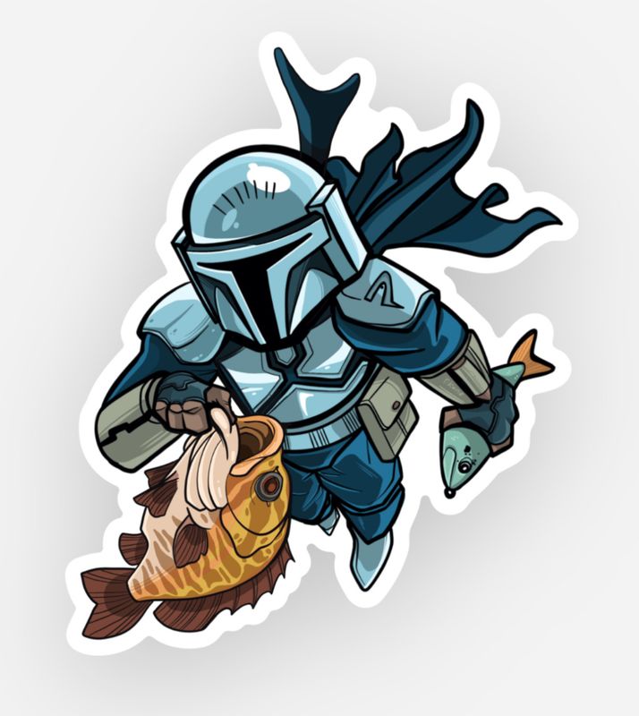 STICKER - May the Hype Smallie
