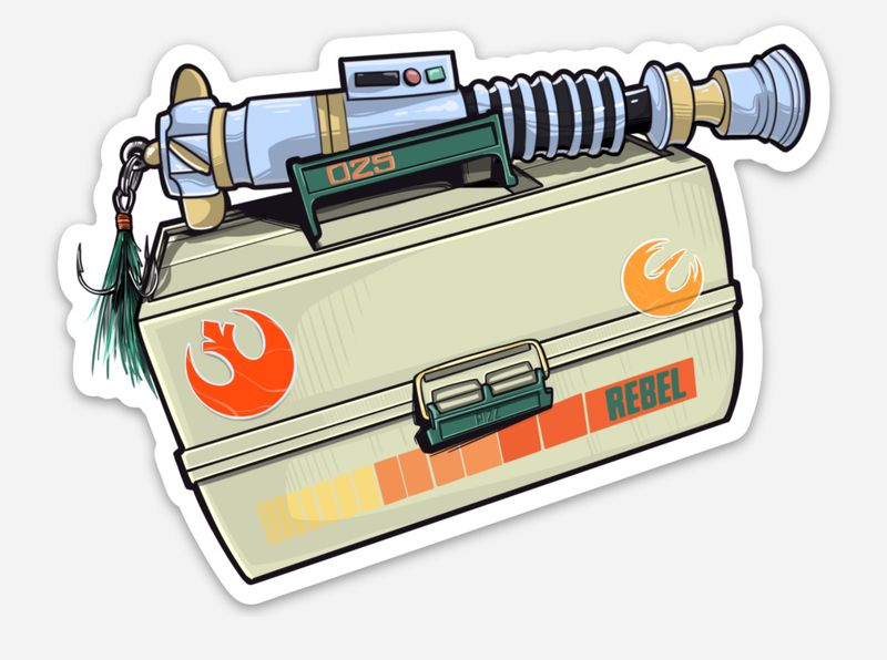 STICKER - May the Hype Rebel Tackle Box