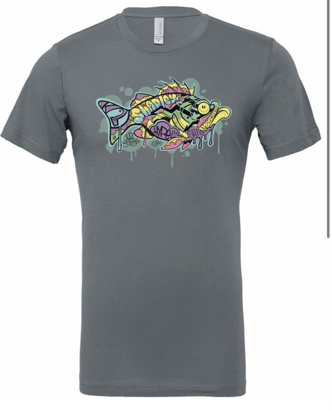 Graff Bass - SS T Shirt - Steel Blue