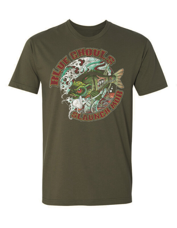 Blue Ghouls - SS T Shirt - Army