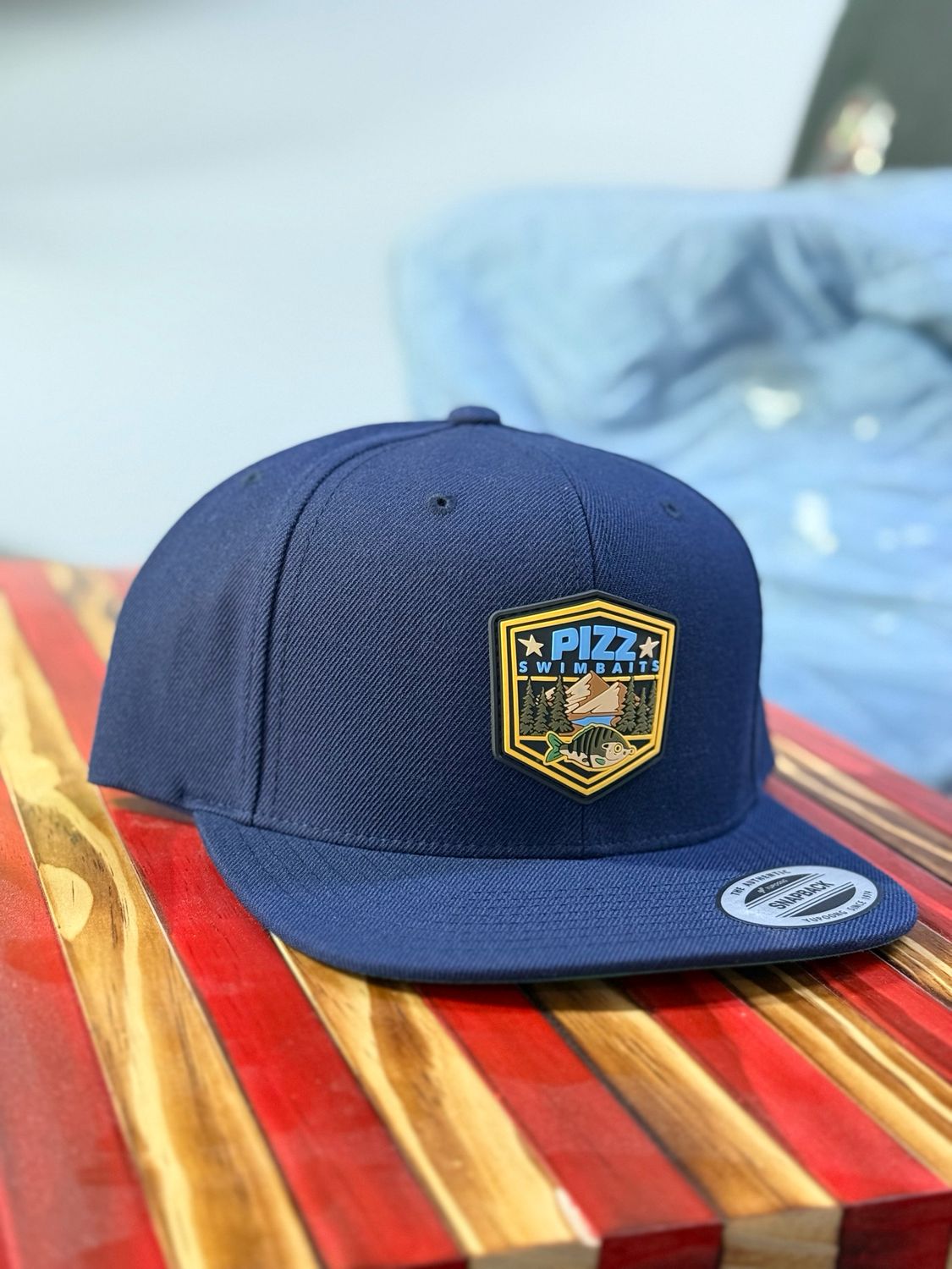 FLATBILL - Snapback - with Wilderness logo PVC Patch