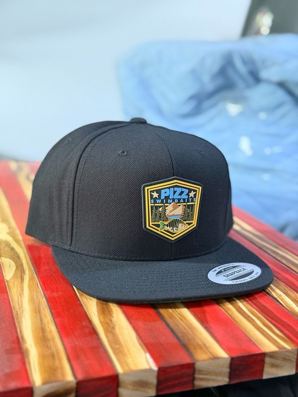 FLATBILL - Snapback - with Wilderness logo PVC Patch