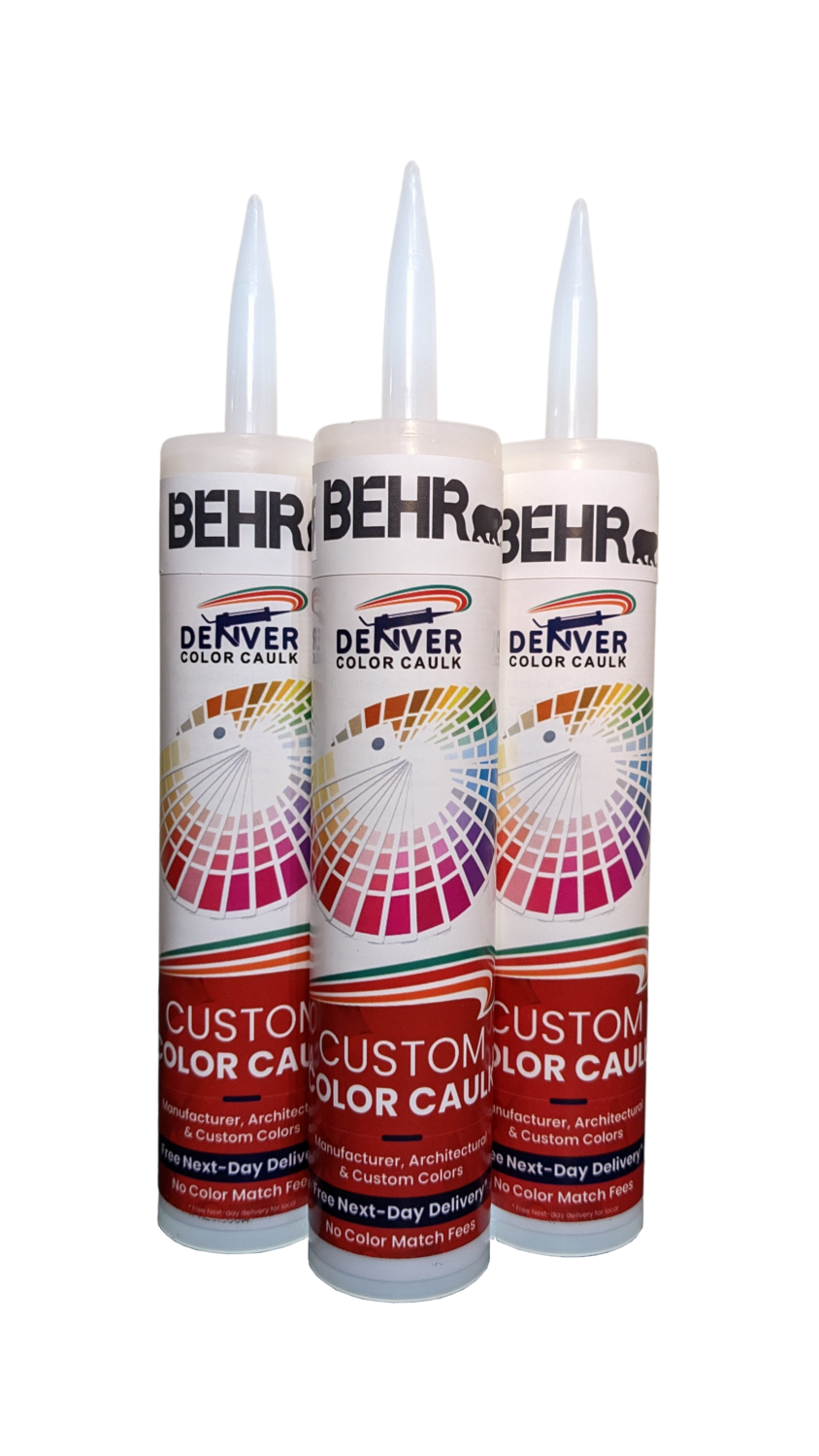 3 Tubes of Behr Color Caulk