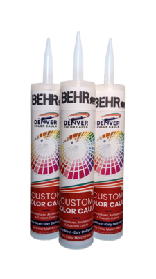 3 Tubes of Behr Color Caulk