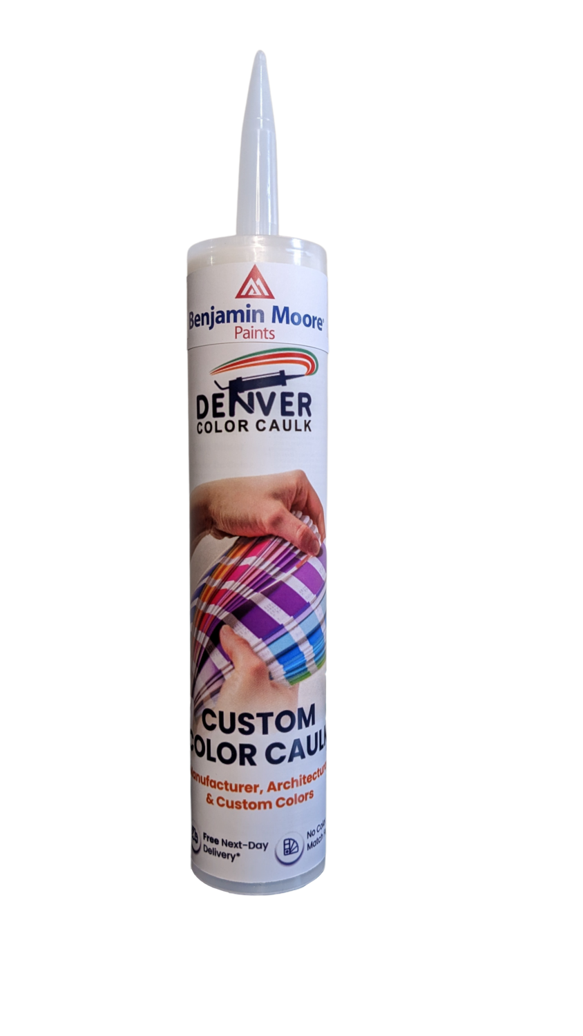 Tube of Benjamin Moore Color Caulk